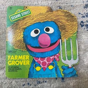 Sesame Street Farmer Grover Book